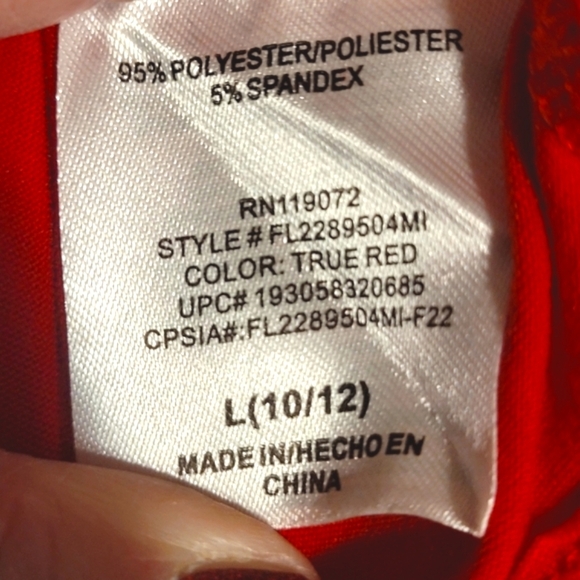 Disney Womens Long Sleeve Christmas Tunic Dress Large (10-12) NWOT - Picture 7 of 8